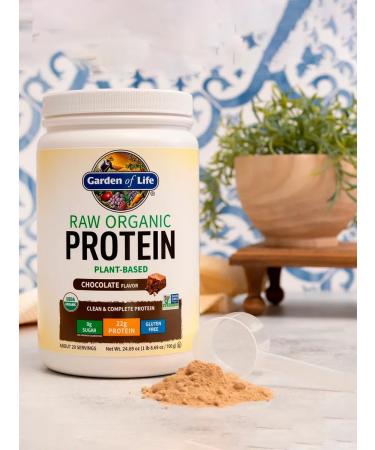 Garden of Life Plant protein RAW chocolate 700 grams - Buy Online on GoSupps.com