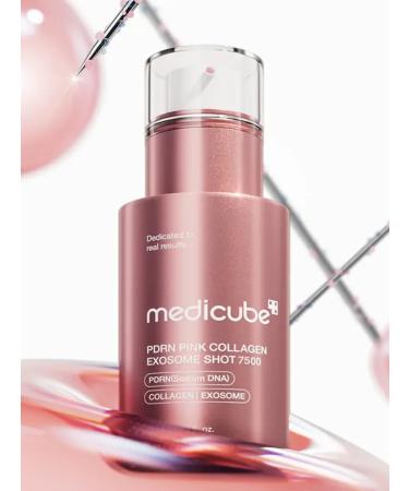Medicube PDRN Pink Collagen Exosome Shot 7500 Microneedle Rejuvenating Ampoule - Buy Online on GoSupps.com