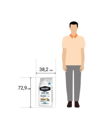 Ownat Dry food hypoallergenic for dogs with salmon 12 kg - Buy Online on GoSupps.com