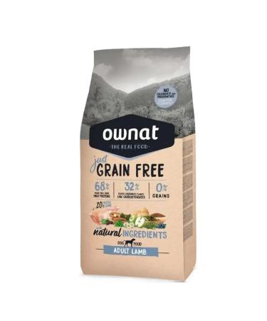 Ownat Dry food for adult dogs with lamb 14 kg