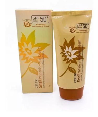 Aaslankz Waterproof sunscreen with mucin Snail SPF 50+
