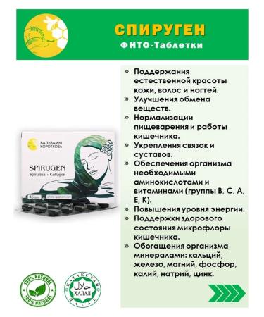 Korotkov's balms! Spigruyen phytota tablets
