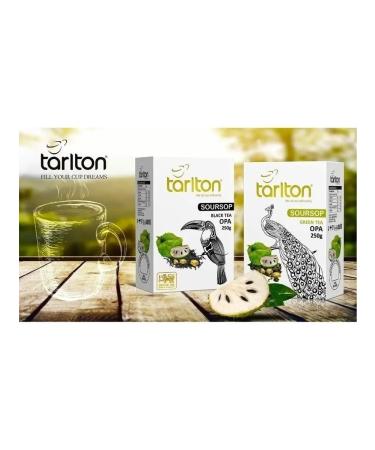 Tarlton Green leaf tea with a sausup 250 grams - Buy Online on GoSupps.com