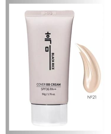 Moisturizing BB-cream Black Rice Cover BB Cream SPF 36 21 tons