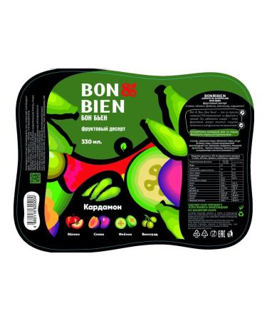 Bon&Bien Smoothie without sugar drain apples Feihoa cardamon - Buy Online on GoSupps.com