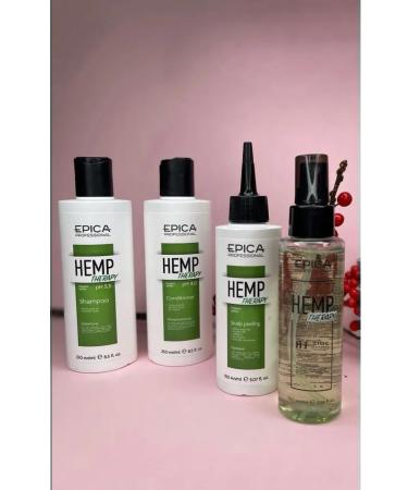 EPICA Hair shampoo Hemp Therapy Organic 250ml - Buy Online on GoSupps.com