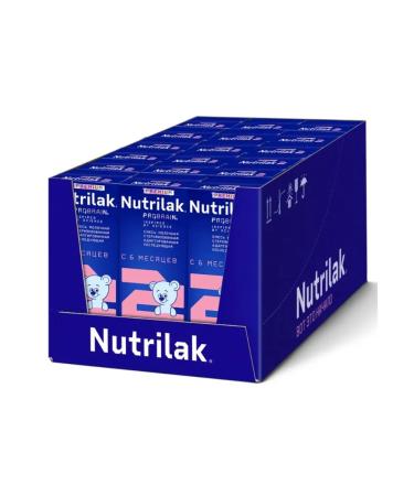 Nutrilak Breast milk substitute Premium 2 liquid 200 ml x x 18 pcs - Buy Online on GoSupps.com