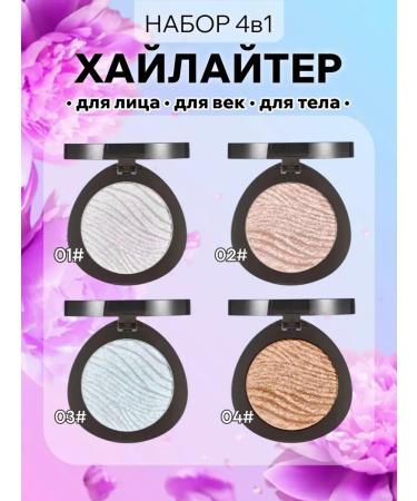 HighlighterMax Highlighter for the face and body of MoonPool Dark set 4V1 - Buy Online on GoSupps.com