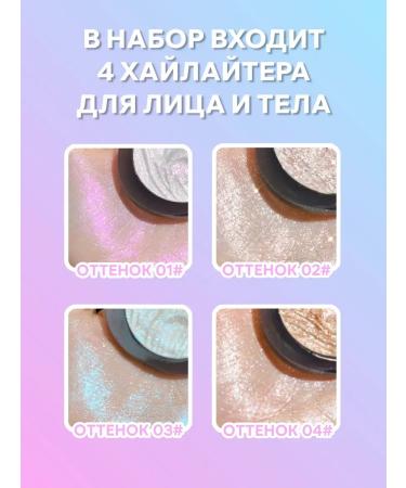 HighlighterMax Highlighter for the face and body of MoonPool Dark set 4V1 - Buy Online on GoSupps.com