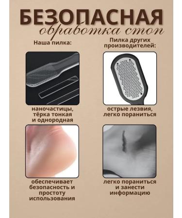 Pumza for heels of nano grater and nail files set 3 in 1 - Buy Online on GoSupps.com