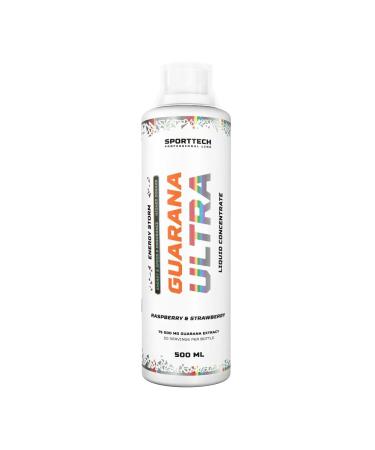 Sports technologies Guarana Ultra Guarana concentrate 500 ml of raspberries