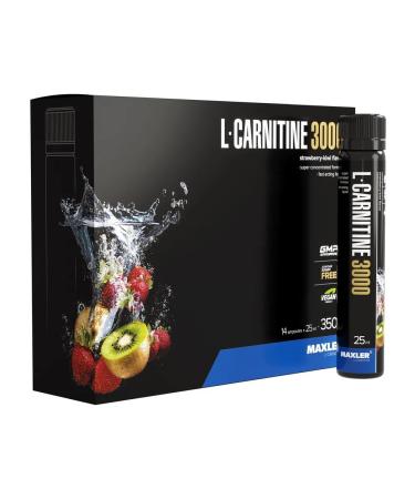 maxler L-carnitine L-Carnitine 3000-14 ampoules 25 ml of strawberry-kivi