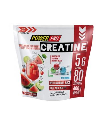POWER PRO Creatine Creatine Maximum Recovery 400 gr watermelon