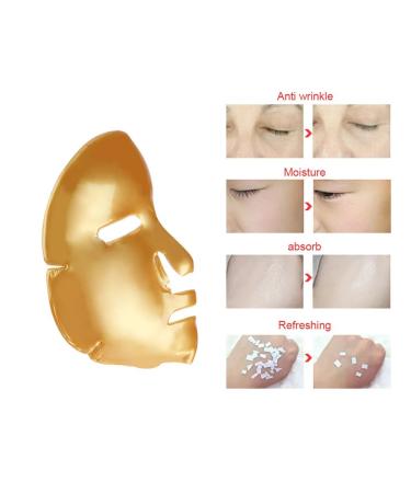 Face mask with collagen and gold 24K Moisturization - Buy Online on GoSupps.com
