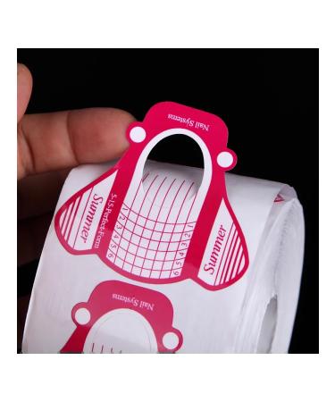 50 pcs stickers for lengthening nails Color Rose French - Buy Online on GoSupps.com