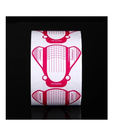 50 pcs stickers for lengthening nails Color Rose French - Buy Online on GoSupps.com