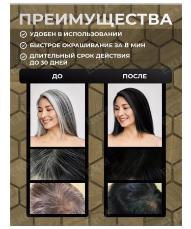 Dexe Shampoo hair dye with ginseng - Buy Online on GoSupps.com