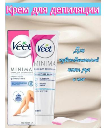 VEET Cream for depilation for sensitive skin Minima 100ml