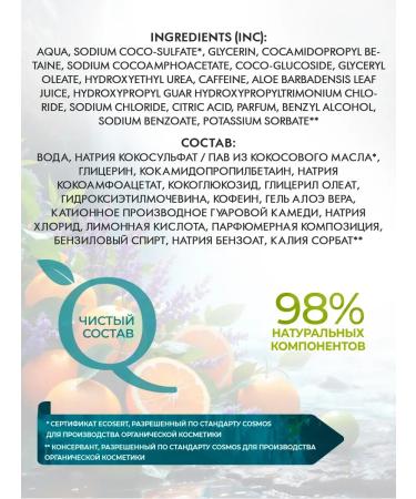 Naturalness Index A set of hair shampoos for male and female - Buy Online on GoSupps.com