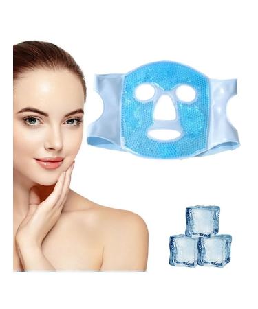 Cool eye mask is reusable from bags and edema