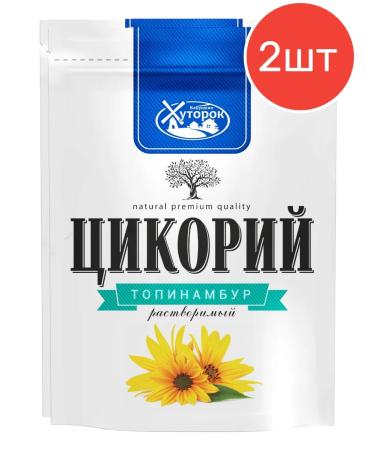 Around the World Tsikoriy Babushkin Khutorok soluble with Jerusalem artichoke 100g 2pcs