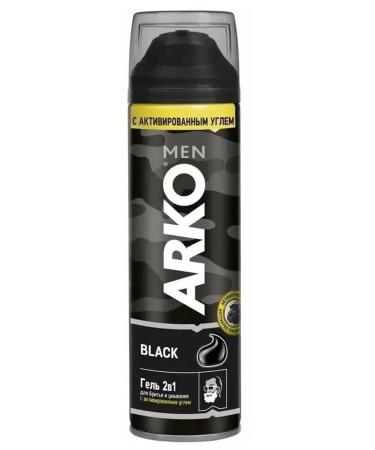 ARKO Black shaving and washing gel 200 ml