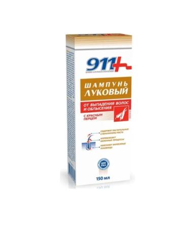911 Your emergency service Set of shampoo and onion balms at 150ml-1UP+1UP - Buy Online on GoSupps.com