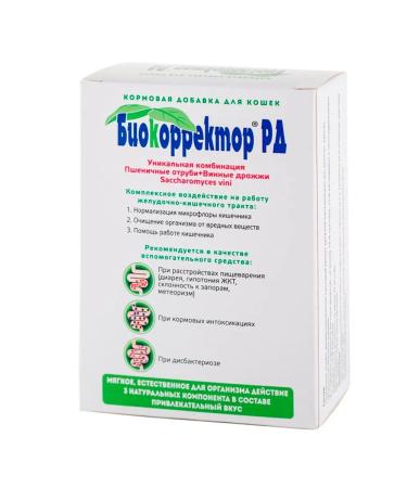 Biocorrector RD Biocorrector for normalizing the gastrointestinal tract of cats 60 table - Buy Online on GoSupps.com