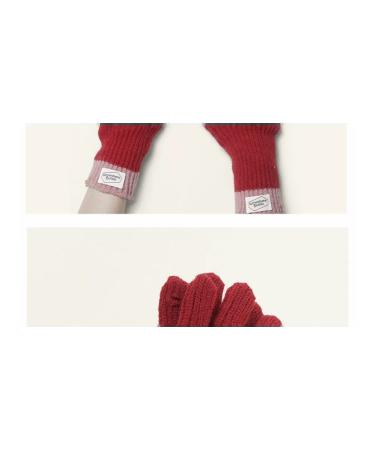 Women's winter gloves pink cookies wool - Buy Online on GoSupps.com