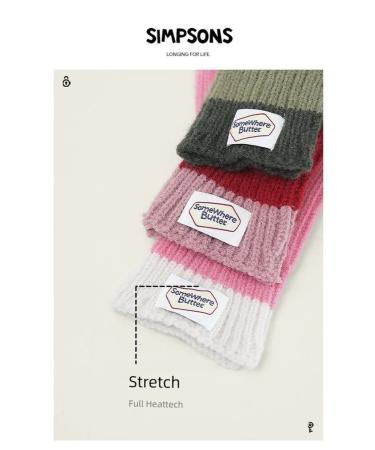 Women's winter gloves pink cookies wool - Buy Online on GoSupps.com
