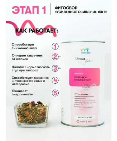 HerbafeeTech Detox complex for weight loss express 200 g - Buy Online on GoSupps.com