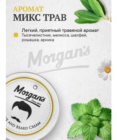 Morgans Beard and Moustache Cream 30ml - Buy Online on GoSupps.com
