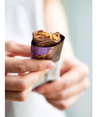 ChocolatbarTech Bats without sugar with peanut paste MIX BOX 45g 12pcs - Buy Online on GoSupps.com