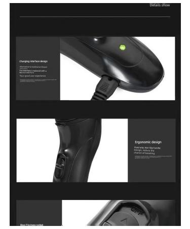 Electric blower 9000 with a spare head and a trimmer - Buy Online on GoSupps.com