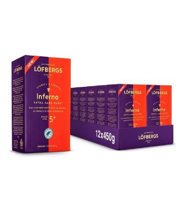 CoffegrounX Ground coffee Inferno 450 gr - Buy Online on GoSupps.com