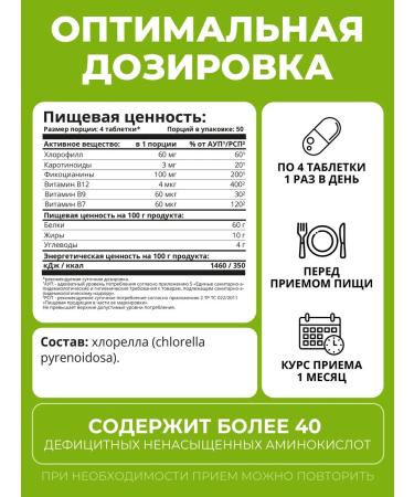 1WIN Chlorella organic in tablets 100g - Buy Online on GoSupps.com