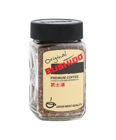 Natural soluble coffee Original 100g. Bushido - Buy Online on GoSupps.com