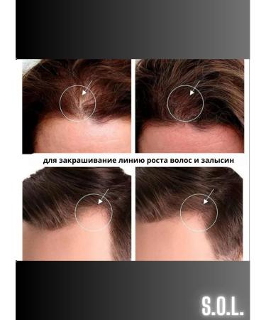 SOL Hair powder for painting n06 chestnut - Buy Online on GoSupps.com