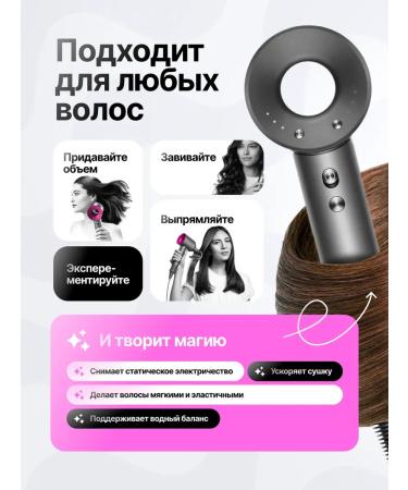 FanMax Professional hair hair dryer with 1st nozzles and ionization - Buy Online on GoSupps.com