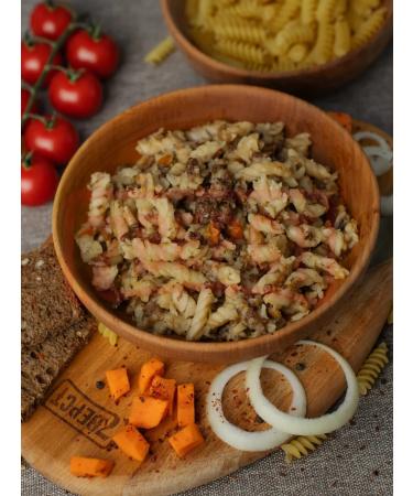 7 miles Ready food on the road beef with pasta 2 - Buy Online on GoSupps.com