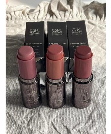 OK Beauty Cream blush in the stick tone Pink Bronze pink-brown - Buy Online on GoSupps.com