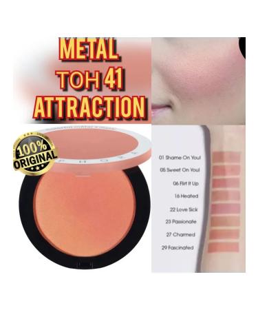 Sephora56chka Blue Metal Colorful Tone 41 Attraction