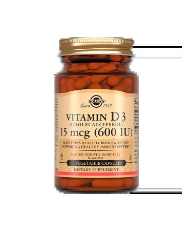 SOLGAR Vitamin D3 600 Capsula