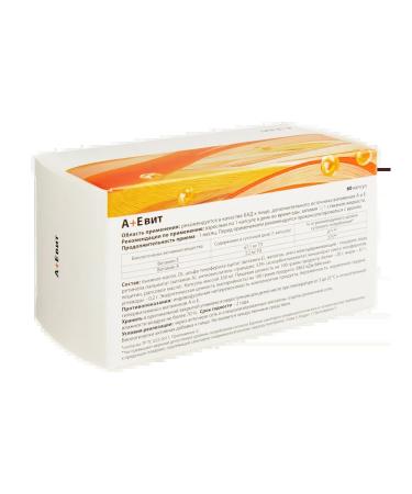 A+e vit re -re -capsule capsules weighing 330 mg 60 pcs - Buy Online on GoSupps.com