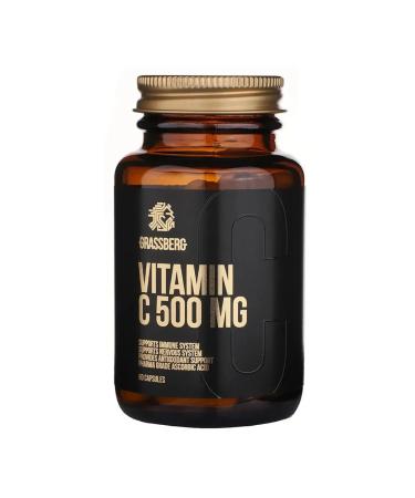 Grassberg vitamin C 500 mg capsule weighing 606 mg 60 pcs