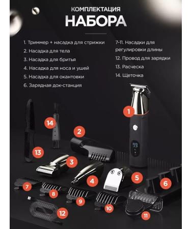 TrimmerTech Trimmer for beard and nose - Buy Online on GoSupps.com