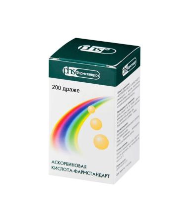 Ascorbic acid-Farmstandart Bad Drazhe weighing 0 25 g 20 ...