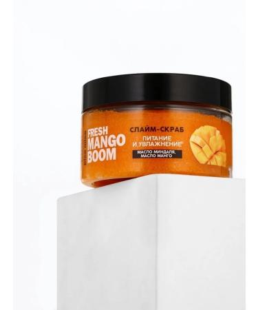 Nourishing scrub-Slime with the aroma of mango