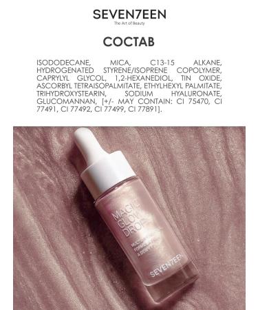 Seven7een Liquid highlighter Magic Glow Drops vol. 1 shining pink - Buy Online on GoSupps.com