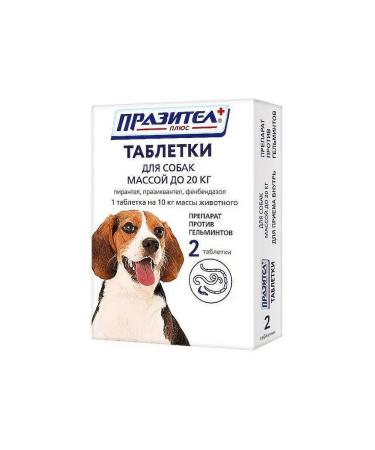 ASTRAPHARM Prasitel plus tablets from helminths for dogs 2 pcs